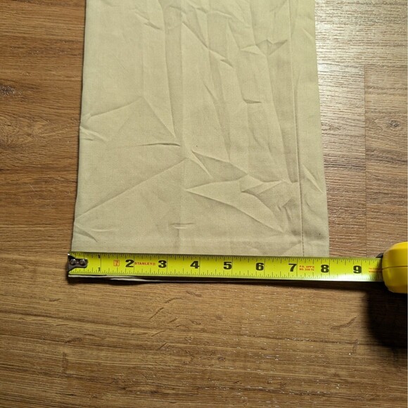 Alan Flusser Pants Mens 32x32(34x30) Khaki Dress Slacks Preppy Business Casual - Picture 9 of 10